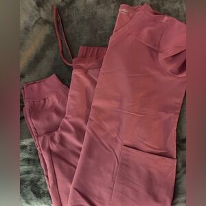 Mandala Scrub Set Mauve